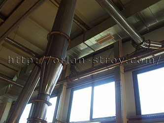 Расчёт и монтаж приточной вентиляции на заводе в Рогово